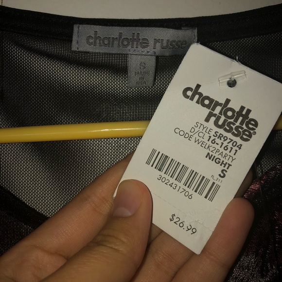 SHEER TOP - Picture 2 of 2